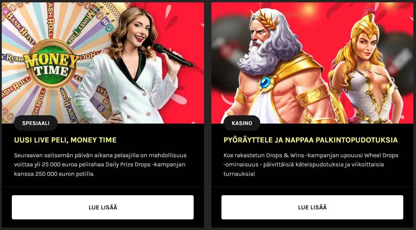 Bonukset ja kampanjat